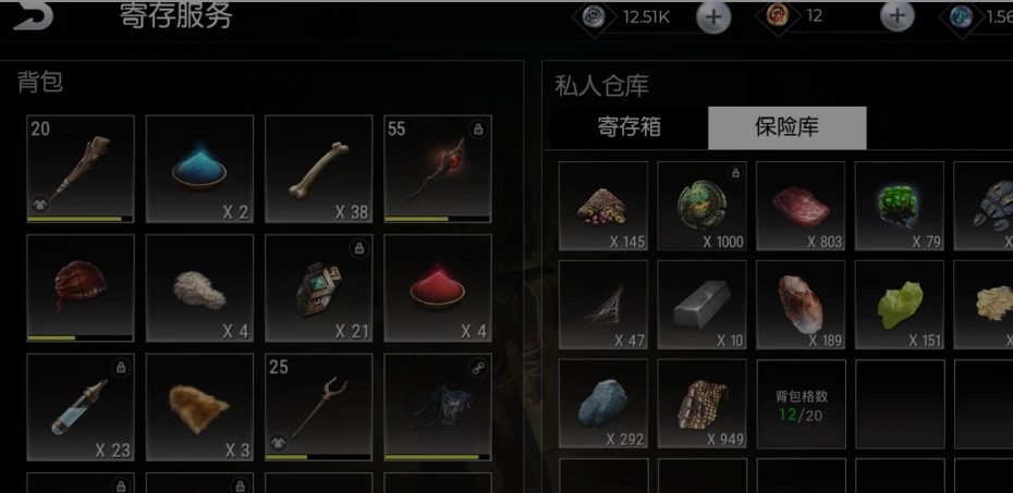 黑暗与光明手游怎样可以解决超重状态