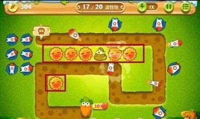 保卫萝卜迅玩版19关攻略图解 保卫萝卜迅玩版19关攻略图解