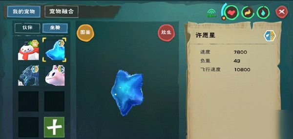 创造与魔法许愿星速度是多少 创造与魔法许愿星速度是多少