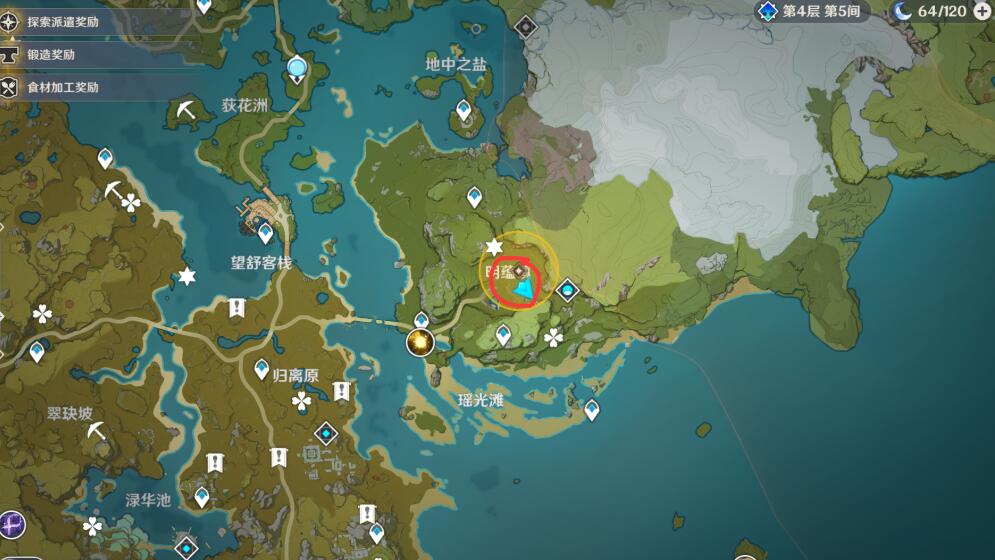 原神孤木孑立无林可依宝藏在哪 原神孤木孑立无林可依宝藏在哪