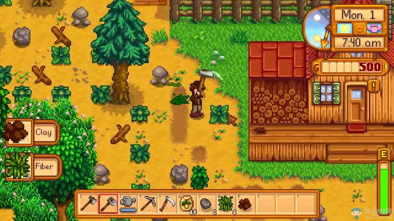 星露谷物语怎么在野外过夜