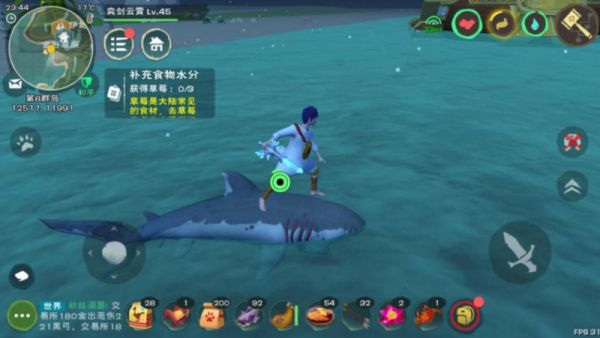 创造与魔法小鲨鱼在哪里 创造与魔法小鲨鱼在哪里
