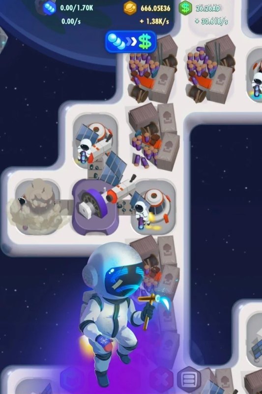 星空：太空闲置