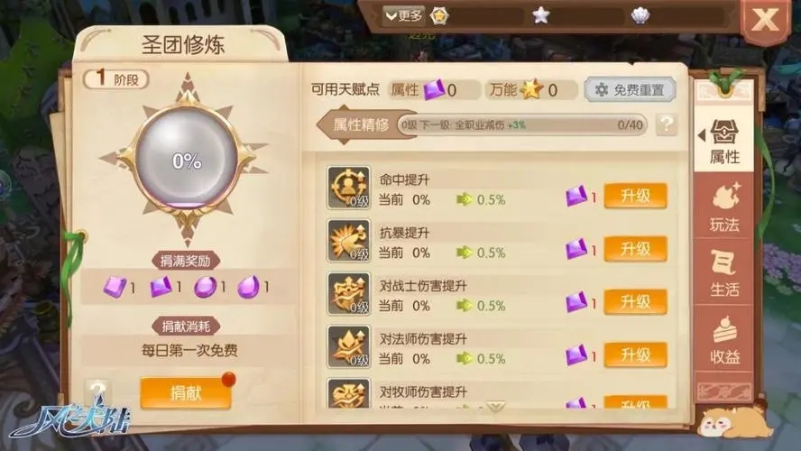 风之大陆龙刃技能介绍 风之大陆龙刃技能介绍