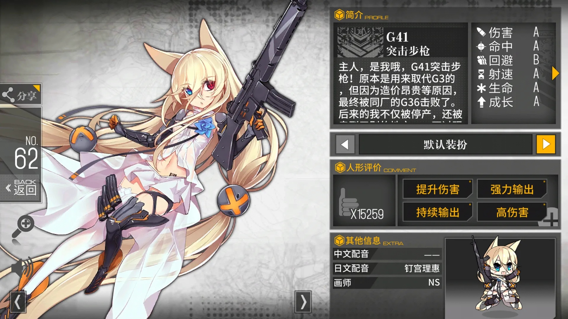 少女前线突击步枪哪个更好