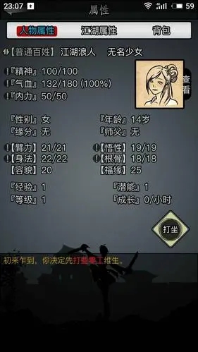 放置江湖开局完美属性怎么选 放置江湖开局完美属性怎么选