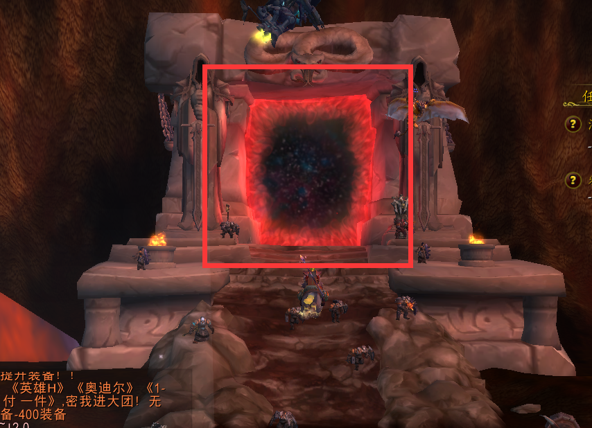 魔兽世界开启黑暗之门任务去哪里交