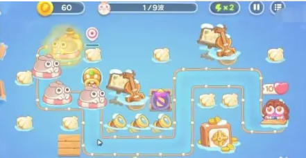 微信保卫萝卜63关攻略 微信保卫萝卜63关攻略