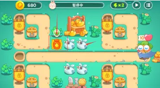 保卫萝卜4第14关攻略