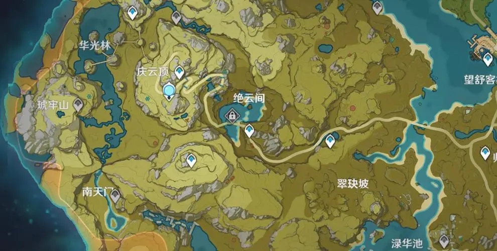 原神庆云顶怎么上去 原神庆云顶怎么上去