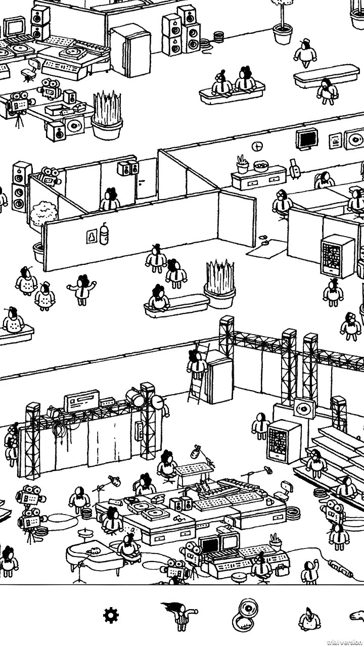 《隐藏的家伙》测评:挑战观察力,全黑白世界的找茬奇遇 《隐藏的家伙》测评:挑战观察力,全黑白世界的找茬奇遇