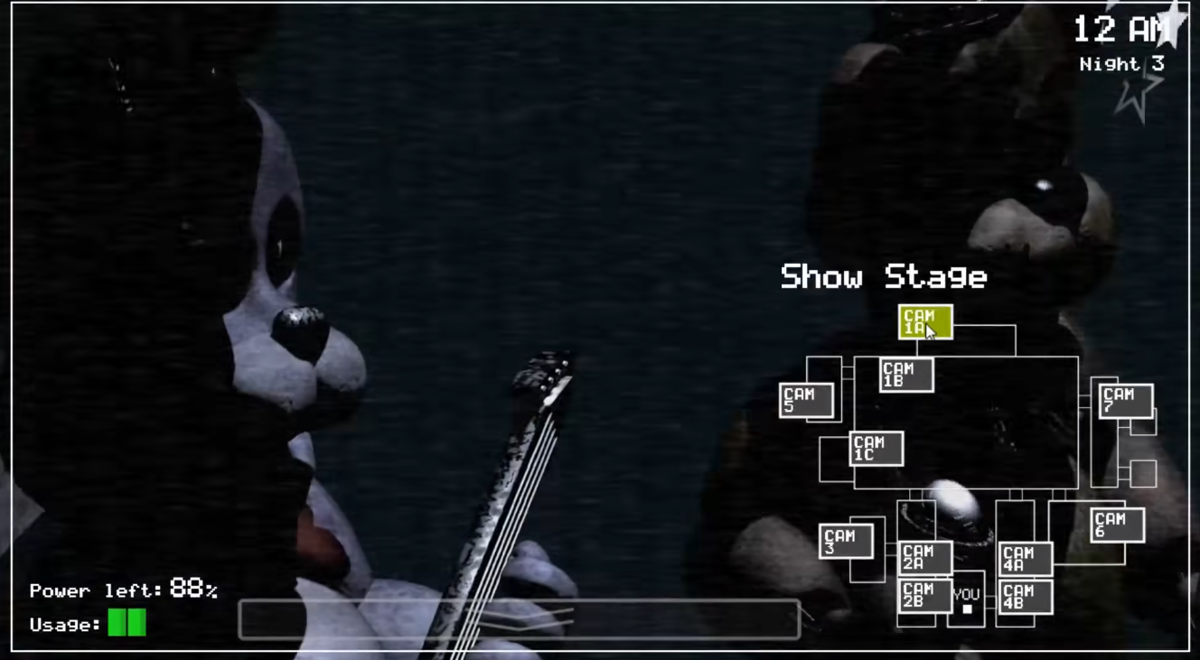 玩具熊的午夜后宫怎么过第三夜