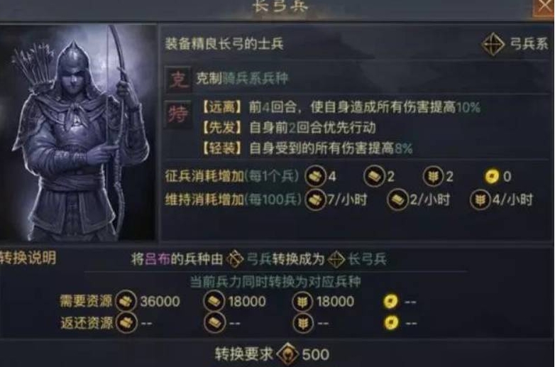 率土之滨怎么变更兵种