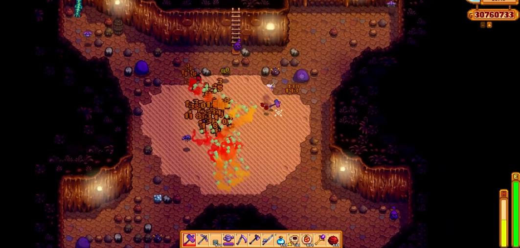 星露谷物语新版大锤流如何