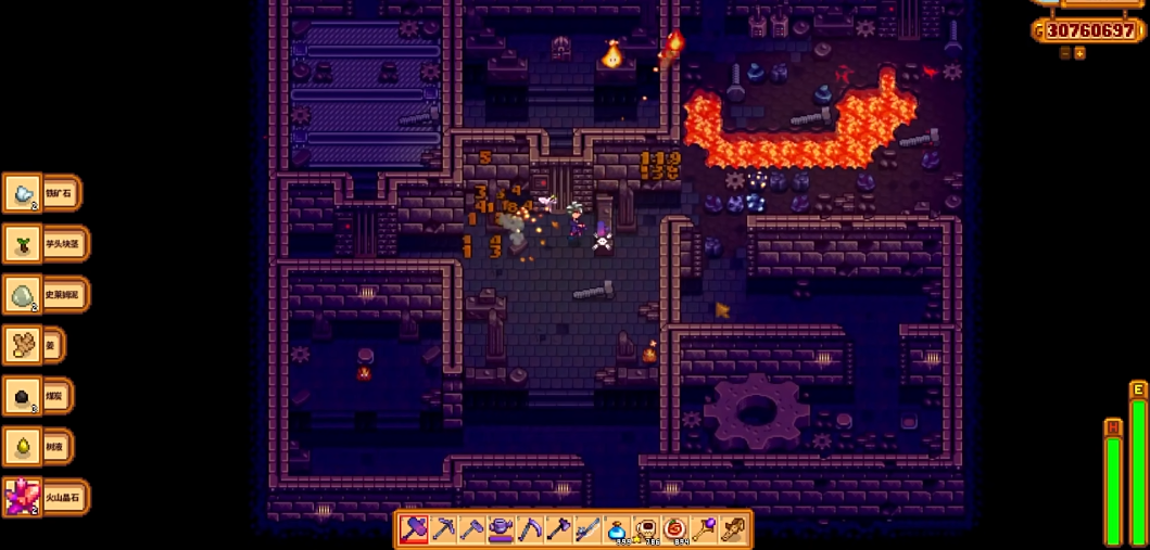 星露谷物语新版大锤流如何