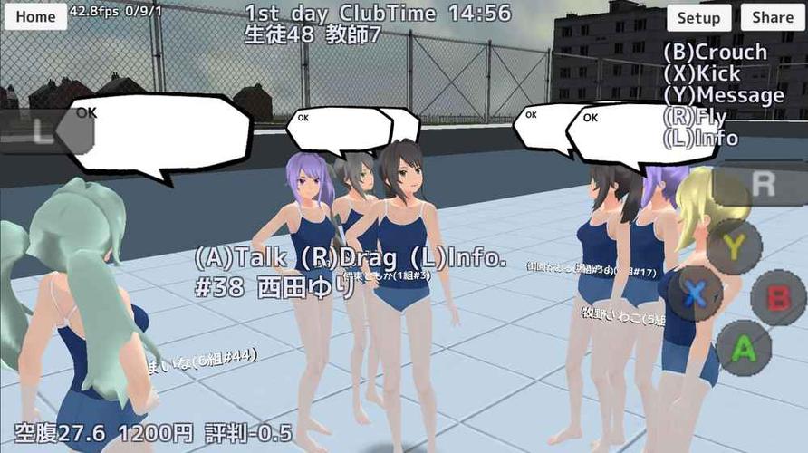 初中女生模拟器