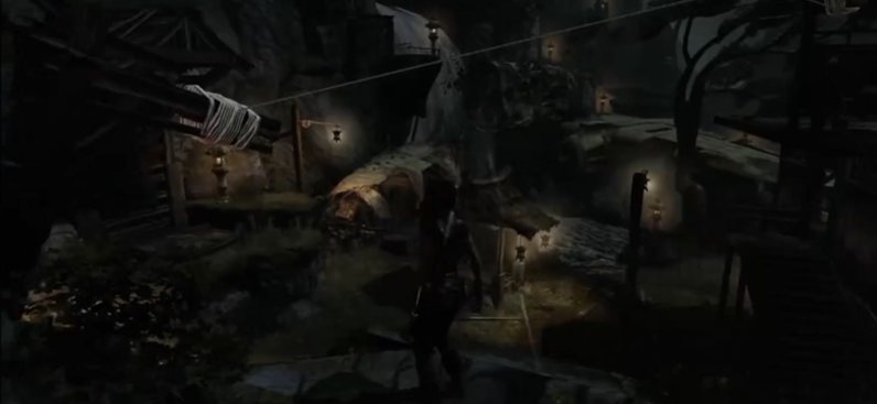 古墓丽影狼巢怎么爬