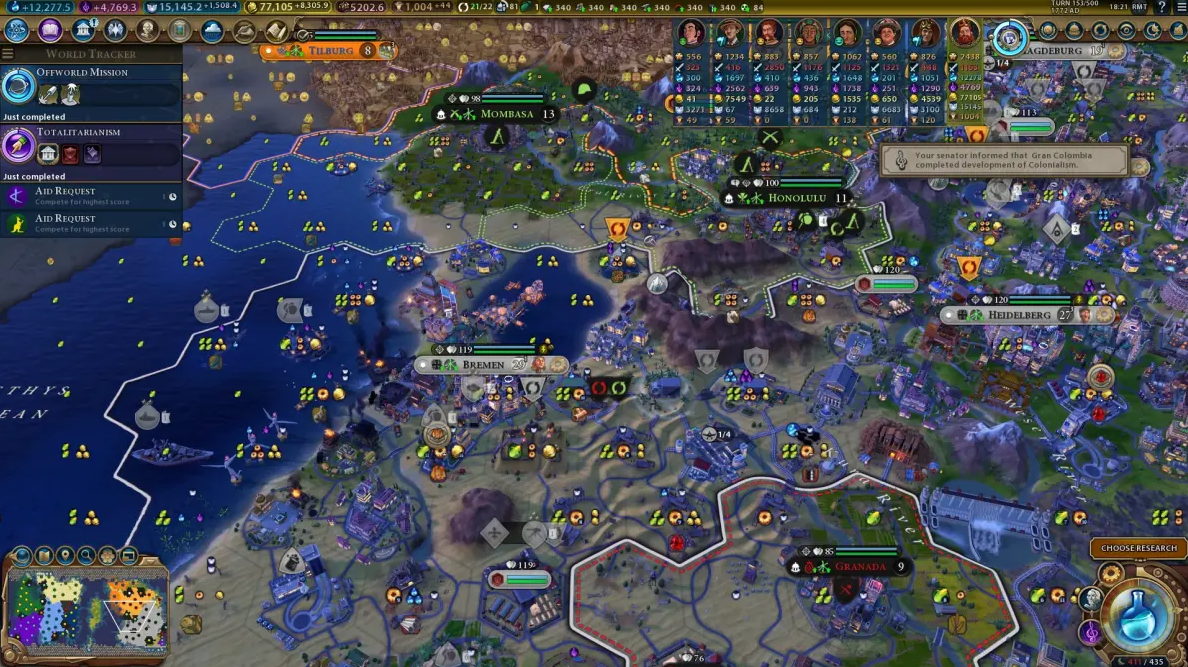 玩文明6为什么没有铝资源