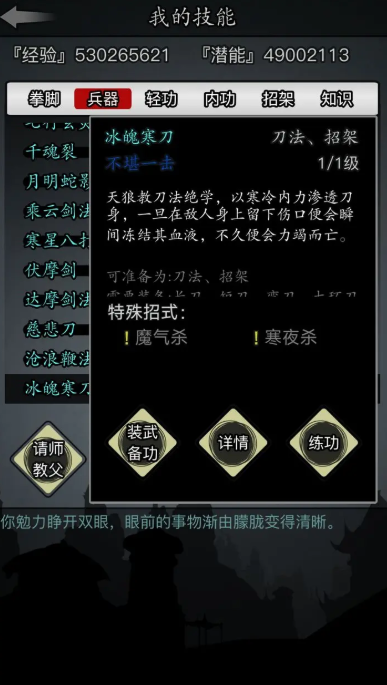 放置江湖什么武学最强 放置江湖什么武学最强