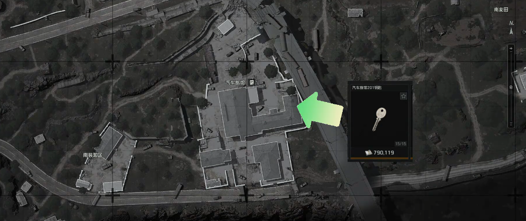 暗区突围农场钥匙房位置在哪