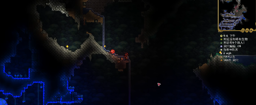 泰拉瑞亚如何制作发光蘑菇地形