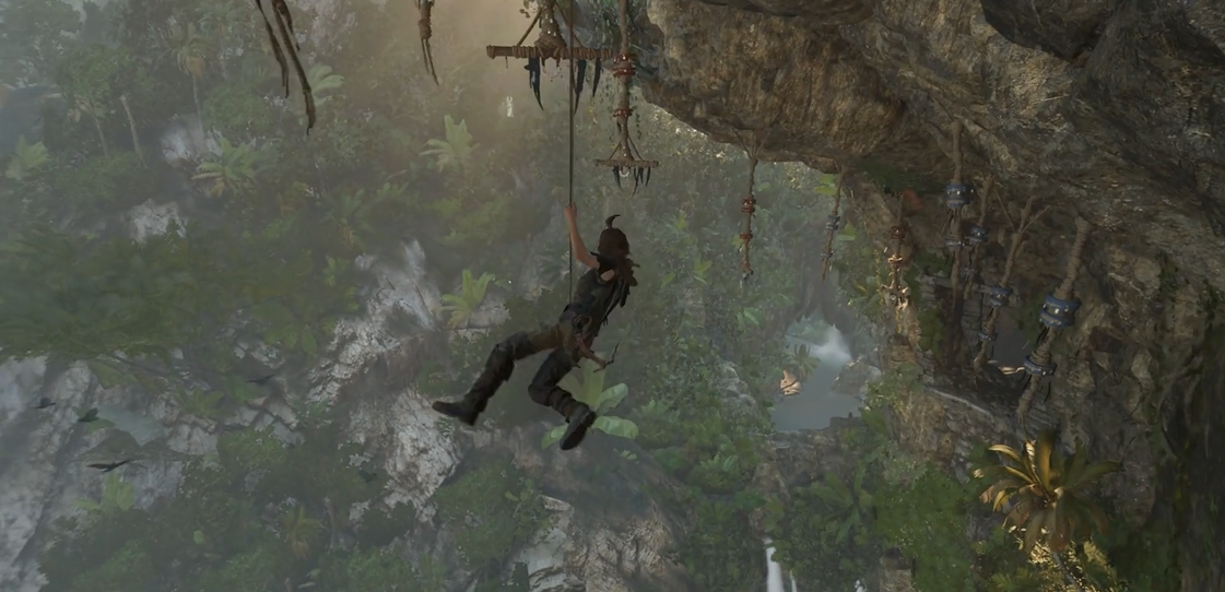 古墓丽影怎么抓钩荡 古墓丽影怎么抓钩荡