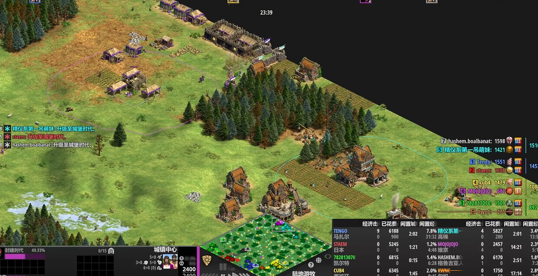 帝国时代2怎么虚空种田