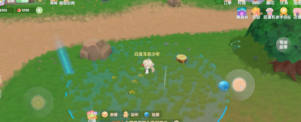 摩尔庄园水球怎么投