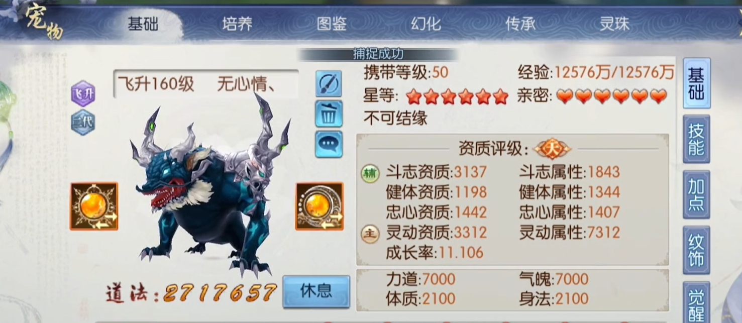 诛仙手游160级宠物在哪里抓