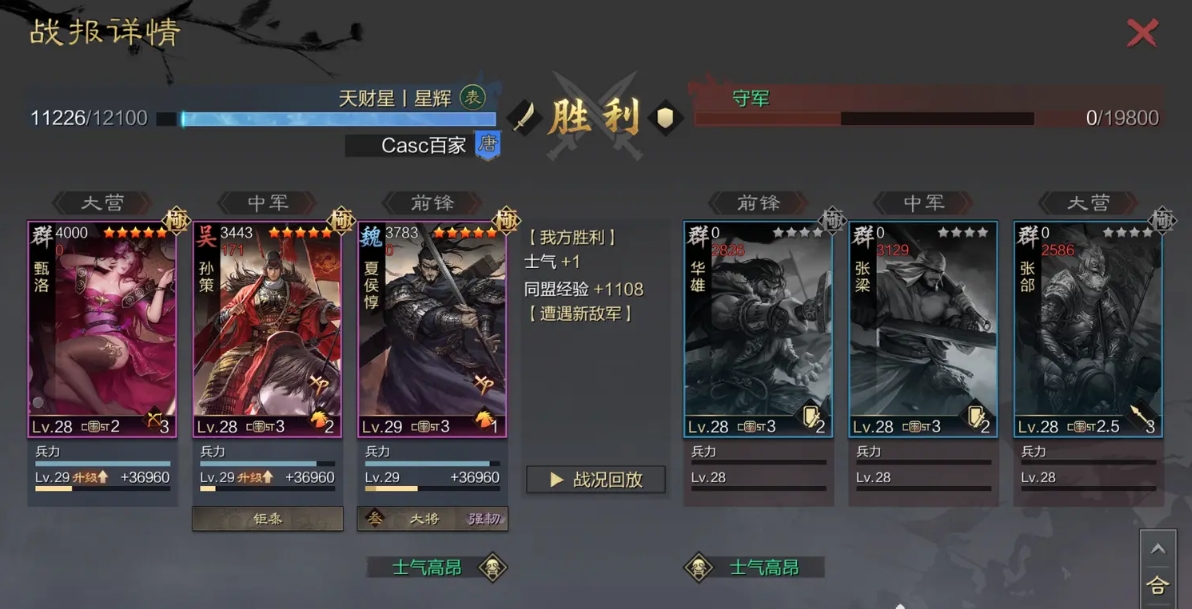 率土之滨打架技巧有什么