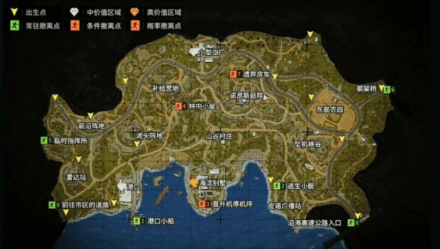 暗区突围山谷怎么走赚钱