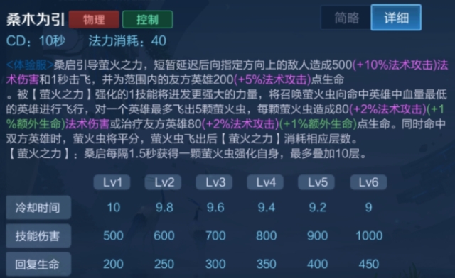 王者荣耀桑启技能是什么