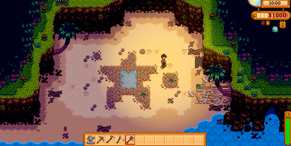 星露谷物语姜岛海盗湾在哪