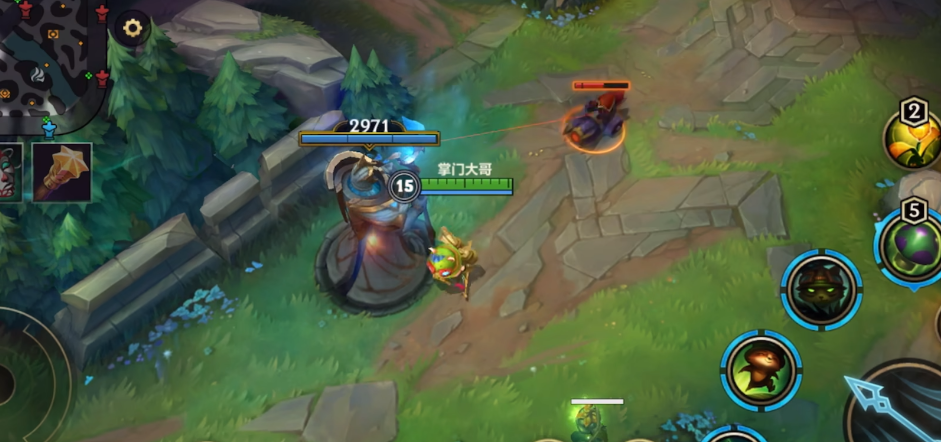 英雄联盟手游兵线如何控在塔下
