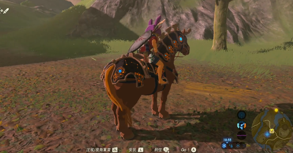 塞尔达传说荒野之息的马怎么驯服