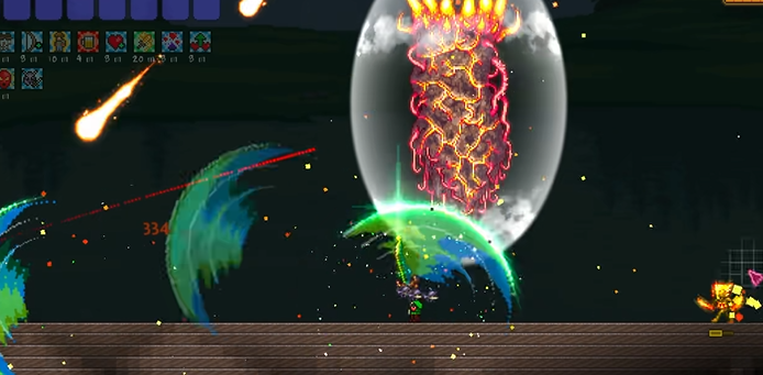 泰拉瑞亚四柱怎么打