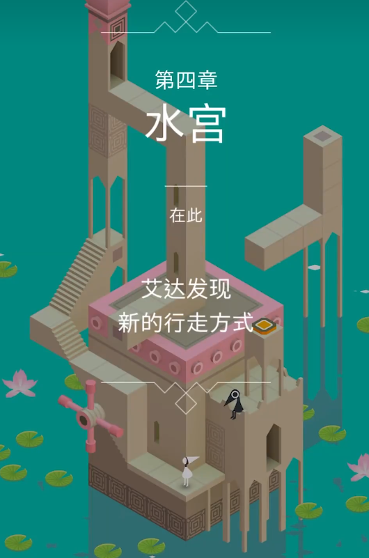 纪念碑谷中的水关怎么玩