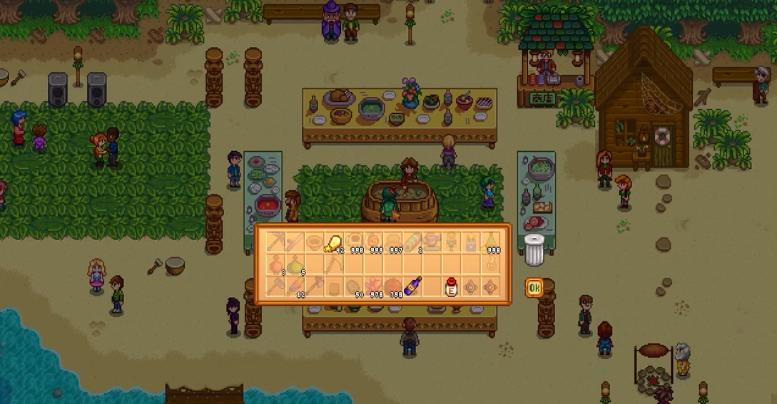 星露谷物语州长放什么