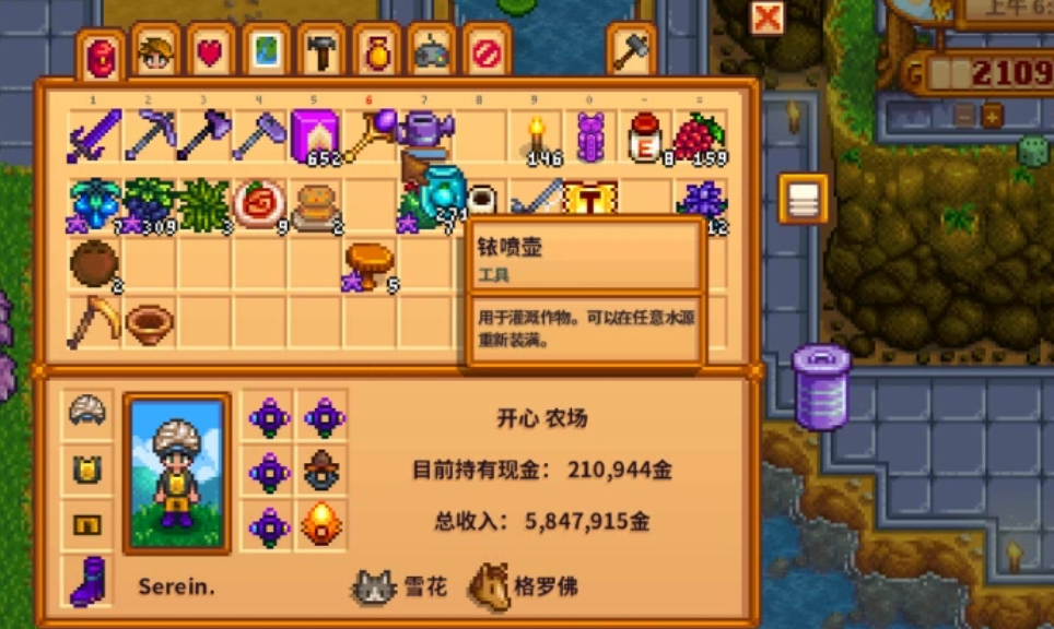 星露谷物语可以升级工具吗