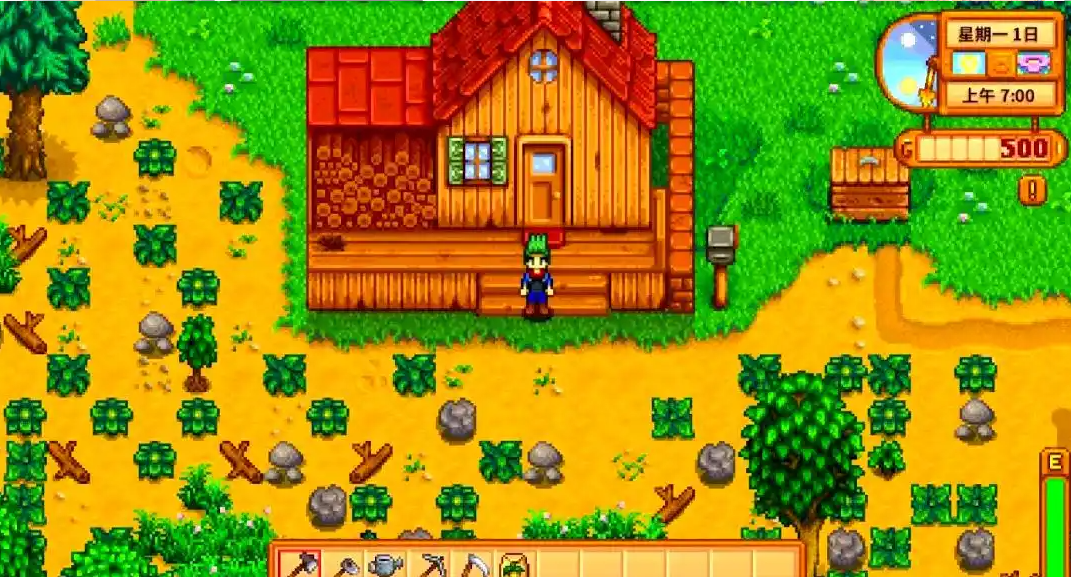 星露谷物语刚开始怎么玩