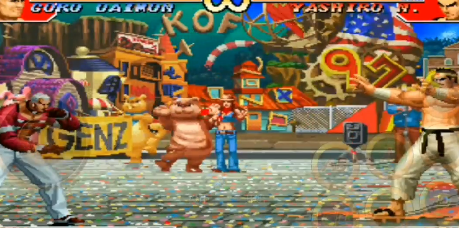 拳皇97大门大招怎么放