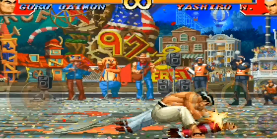 拳皇97大门大招怎么放