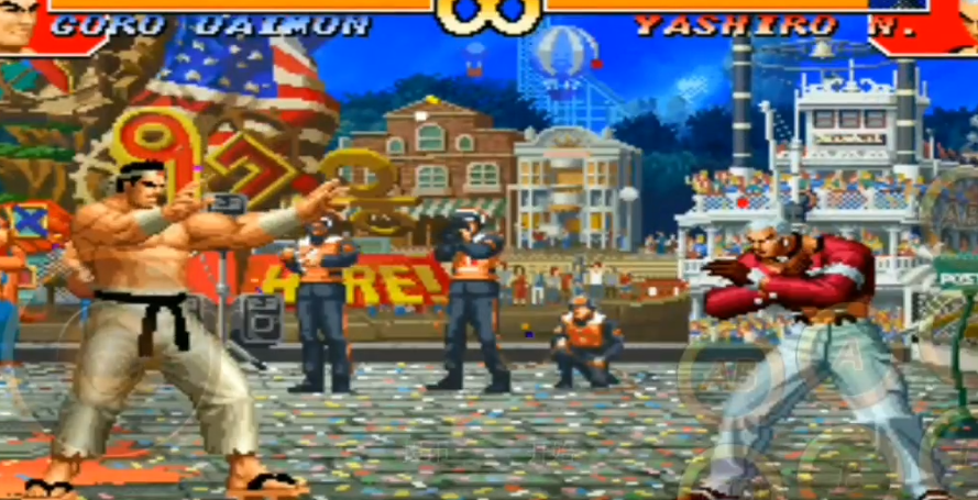 拳皇97大门大招怎么放