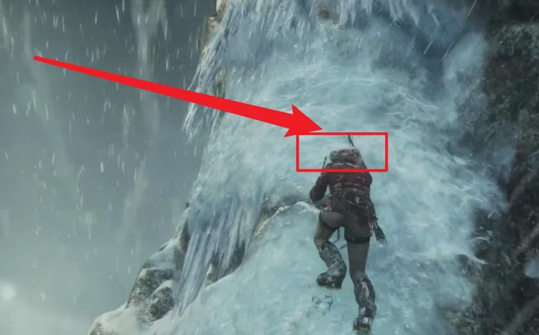 古墓丽影怎么切换登山镐