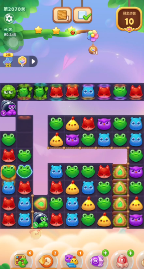 开心消消乐2070关怎么过 开心消消乐2070关怎么过