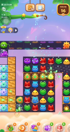 开心消消乐2070关怎么过 开心消消乐2070关怎么过
