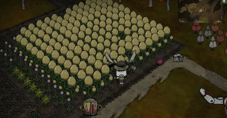 饥荒怎么种出巨大作物