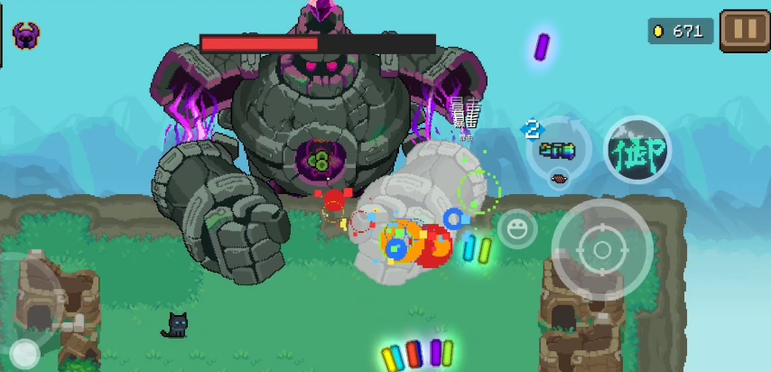 元气骑士岩祖之胫怎么打