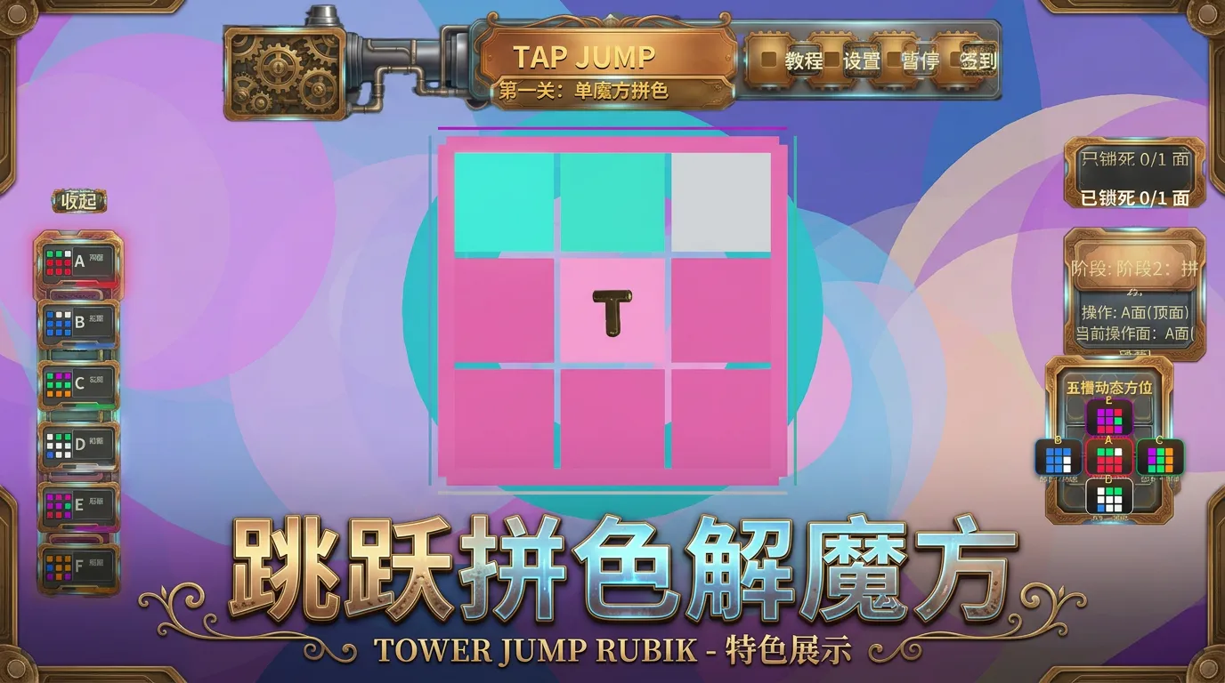 tapjump塔跳魔方