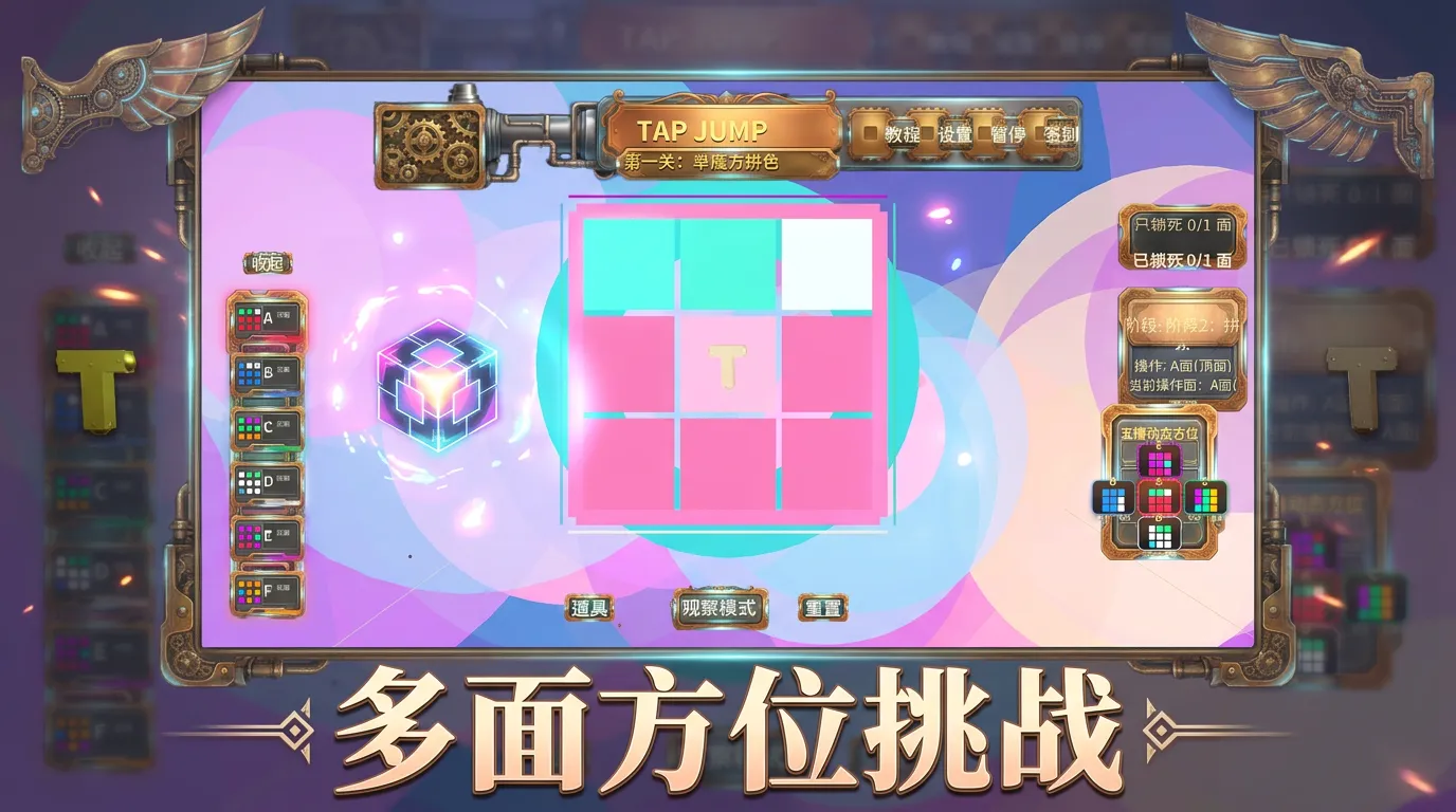 tapjump塔跳魔方